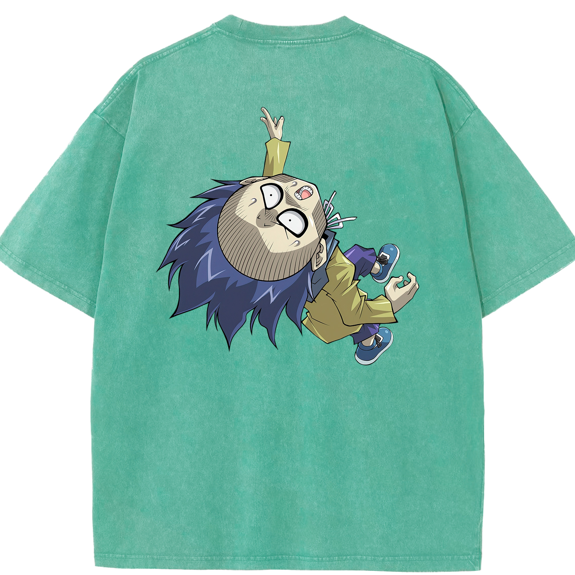 （画像用） 遊☆戯☆王 Yu-Gi-Oh! 綿100% ヴィンテージ風 半袖Tシャツ（背面プリント）